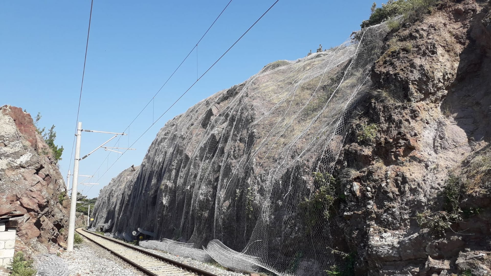 TCDD YOLLARI 3. BÖLGE MÜDÜRLÜĞÜ Manisa-Bandırma Hattı Yarmaların Çelik Grid İle Kaplanması